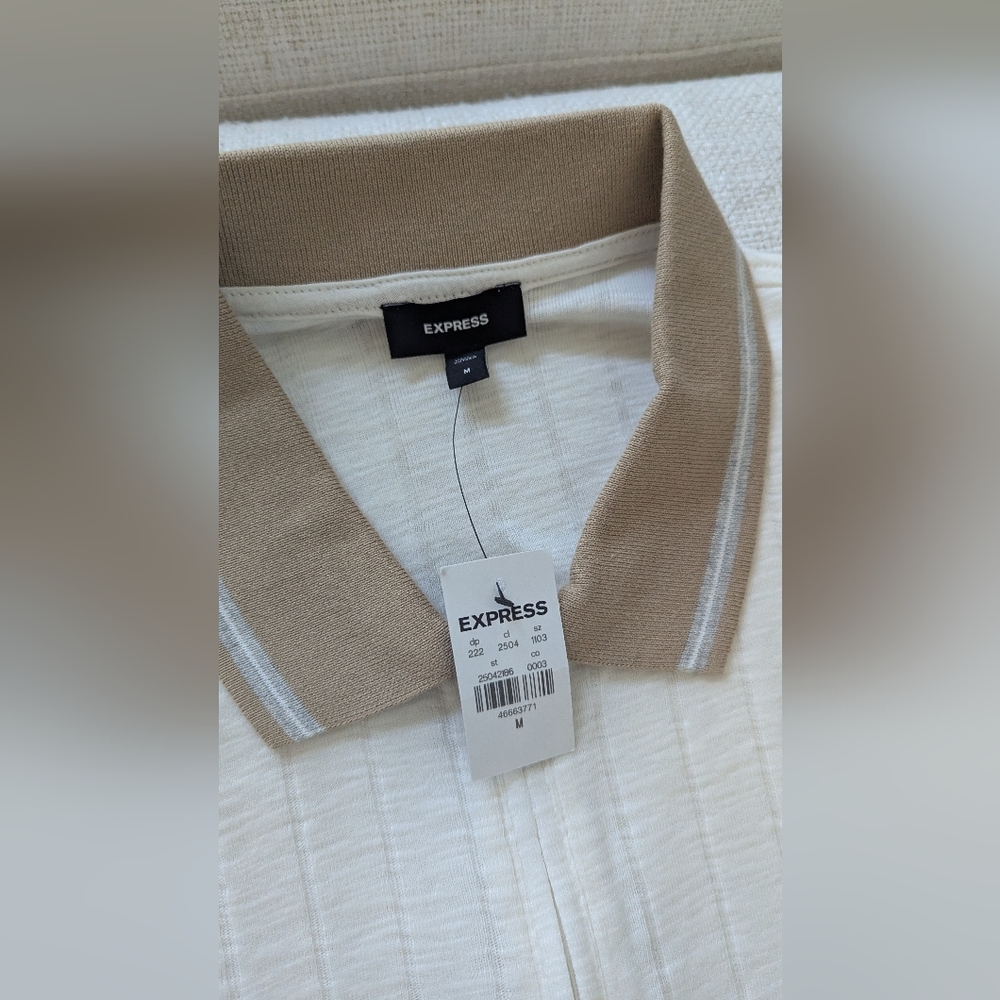 Men's Ribbed Polo - Picture 4 of 4